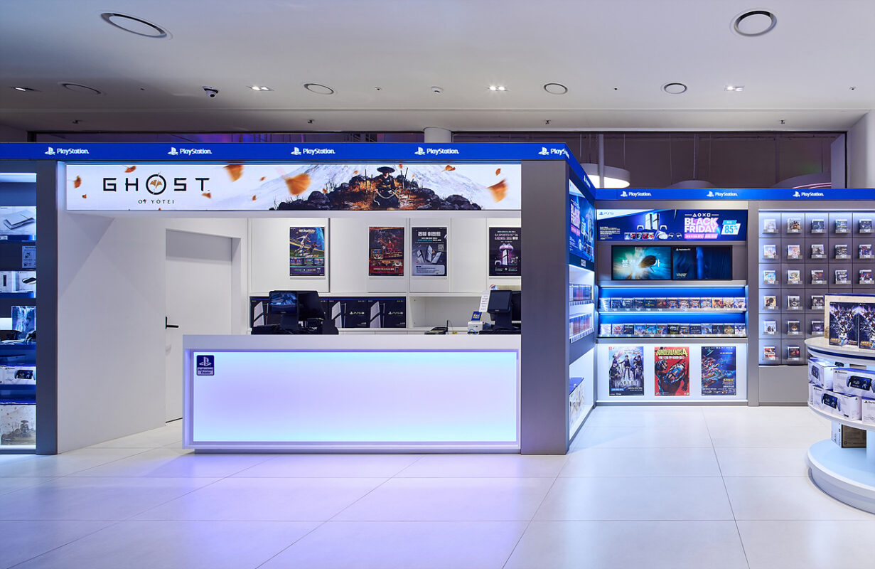 게임샵 인테리어